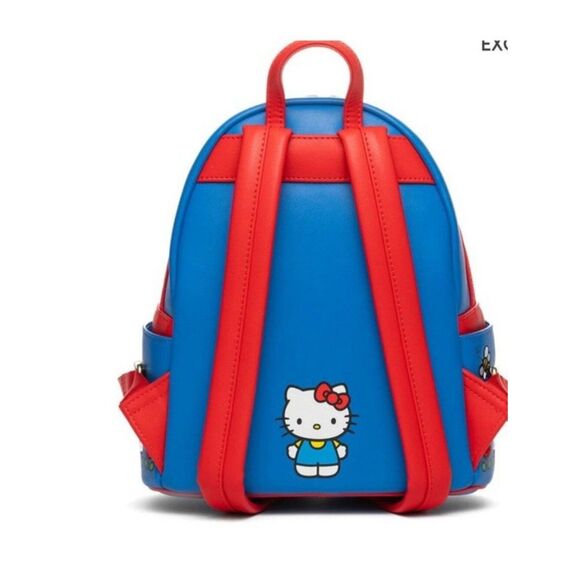 Loungefly Sanrio Hello Kitty Flight Adventure Plane Sequin Mini Backpack Bag NWT main image 10